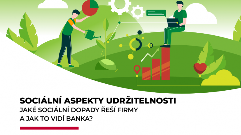 Webinář: Jaké sociální aspekty udržitelnosti řeší firmy a banky?