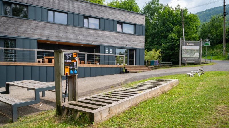 Flight Park Javorový ukazuje možnosti zelené infrastruktury - od zelené střechy až po sběr užitkové vody