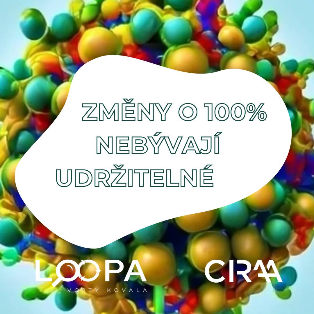 Okamžitá změna o 100% není udržitelná. Zaměřme se na to, co umíme ovlivnit nejsnáze Okamžitá změna o 100% není udržitelná. Zaměřme se na to, co umíme ovlivnit nejsnáze