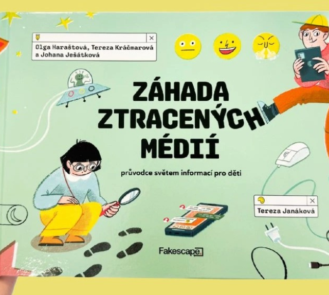 Záhada ztracených médií: Nová dětská kniha odhaluje tajemství mediální gramotnosti Záhada ztracených médií: Nová dětská kniha odhaluje tajemství mediální gramotnosti